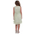 Petite Adele Little Girls Sage Tiered Chiffon Ruffled Easter Dress 2-6 - SophiasStyle.com